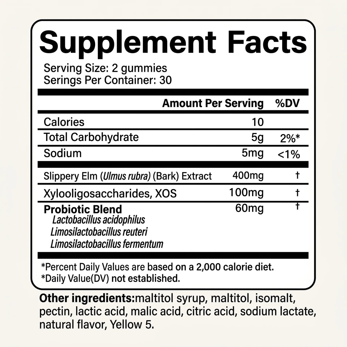 Vaginal Probiotic Gummies